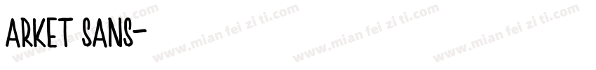 arket sans字体转换